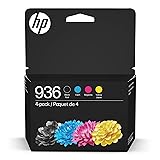 HP 936 Black, Cyan, Magenta, Yellow Ink Cartridges