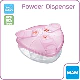 MAM Formula Dispenser 3 Servings 40g Each Spill Free Pink Baby Box view 2