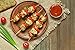 Minel Premium Natural Bamboo Skewers for Grilling & BBQing Meat, Veggies, Marshmallows, and More - 6” 8” 12” or 16” Available (16 INCH)