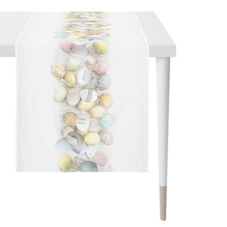 Apelt Tischläufer'Happy Easter' bunt Größe 45x135 cm