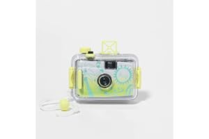 SUNNYLiFE Kids Underwater Camera with Detachable Waterproof Case - Retro 35mm Film Camera, Focus-Free, Easy Load, Wrist Strap - Ideal for Pool & Beach | The Sea Kids Multi