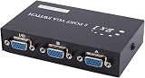 Keavenoy 2 Pack 2 Port VGA Switch 2 In 1 Out 1920x1440 Video Sharing Switcher view 3