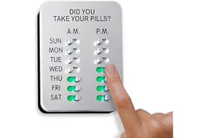 DYFTD Did You Take Your Pills? Medicine Tracker Mountable Device