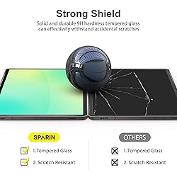 SPARIN 2 Pack Screen Protector for Samsung Galaxy