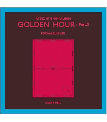 Amazon.com: Ateez Golden Hour : Part.2 11th Mini Album POCAALBUM
