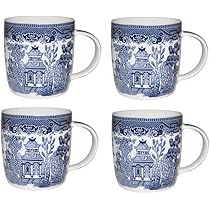 Lot de 4 tasses bleu - Iris | Laguiole Cuisson