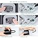ZHEGE Key Lock Box, 4 Digit Combination Key Storage Lock Box with Resettable Code, Portable Key Safe Box for Door Knob, Realtors, Contractors (Gray)
