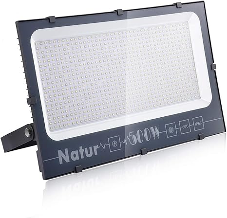 Natur 500w Gartenstrahler Led Strahler Aussen 50000lm Superhell Fluter Ip66 Wasserdicht Industriestrahler 6000k Kuhles Weiss Aussen Leuchte Aussenbeleuchtung Flutlicht Strahler Fur Garten Fabrik Amazon De Beleuchtung