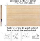 Arthome Oak Wood Contact Paper 42cm x 200cm Self-Adhesive Vinyl Wallpaper view 7