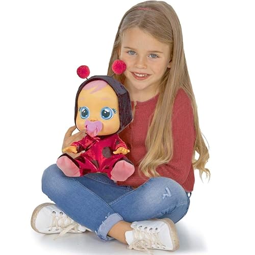 Cry Babies Lady The Ladybug Doll, Black/Magenta in Oman Whizz Dolls