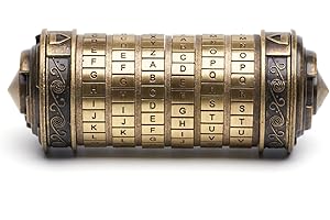 FLYALIGOGO Cryptex Da Vinci Code Money Puzzle Box for Cash Gift Puzzle Boxes with Hidden Compartments Valentine's Day Gift for Boy Birthday Gifts for Her Gifts for Girlfriend Gifts for Men Gift for Mom