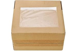 BESTEASY Packing List Pouches, Clear Adhesive Top Loading Packing List/Shipping Label Envelopes - 100 Packs (7.5 x 5.5)