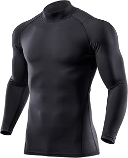 mens mock turtleneck base layer