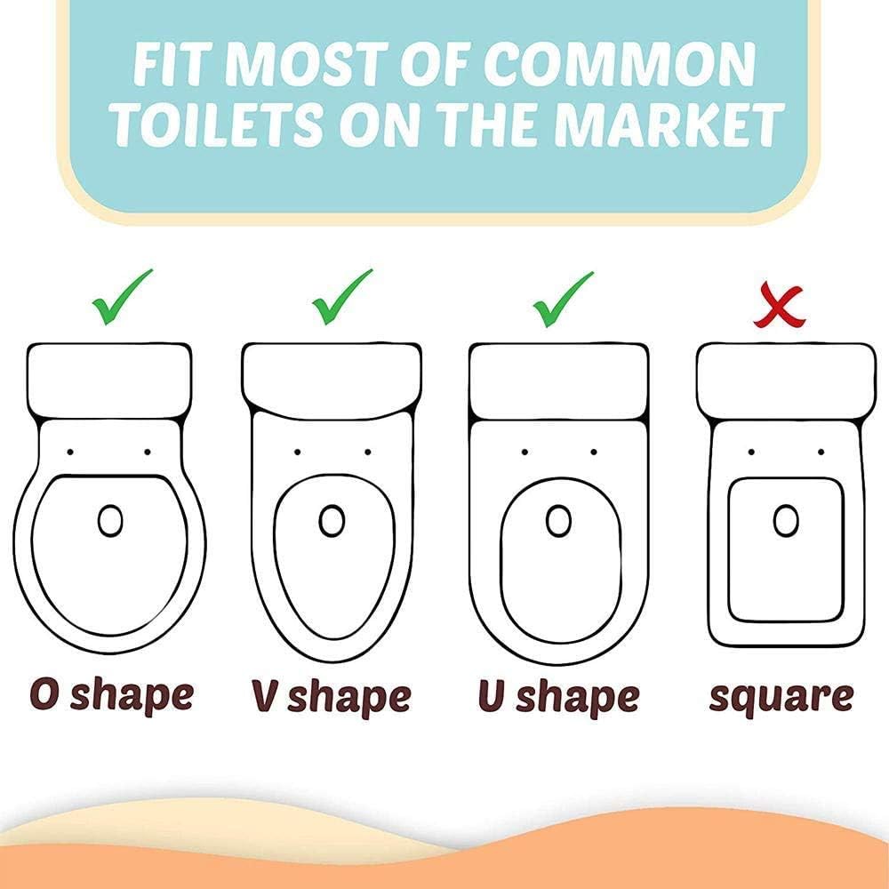 Reducteur Toilette Pour Enfant Avec Echelle Toilette Enfant Reducteur De Wc Pot Bebe Toilette Wc Enfant Bebe Pliable Et Reglable Antiderapante Stable Motif Pingouin Bleu Apprentissage De La Proprete Bebe Puericulture