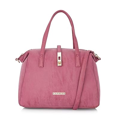 Caprese Meg Womens Satchel (Rust)