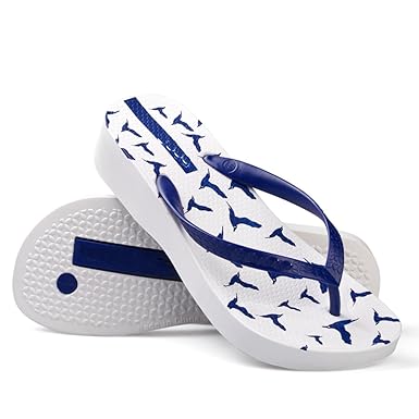 animal flip flops ladies