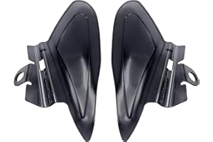 HCmotorku Motorcycle Saddle Shields Heat Deflectors Air Deflector Fit for Indian Chief Classic Vintage Chieftain Roadmaster 2014-2023 (Gray)