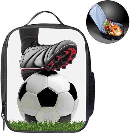 RIXOZ Faltbare Fußball-Wasserflasche – 550 Ml, BPA-frei, Mit Karabiner & Schlüsselanhänger