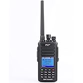 TYT MD-UV390 Dual Band VHF UHF DMR Radio W/GPS Waterproof Dustproof IP67 Walkie Talkie w/Free Cable