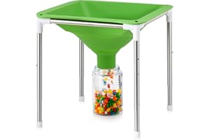 Extra Large Silicone Funnel with Stand Collapsible for Harvest Right Freeze Dryer,Wide Mouth Fit All Size Harvest Right Freez