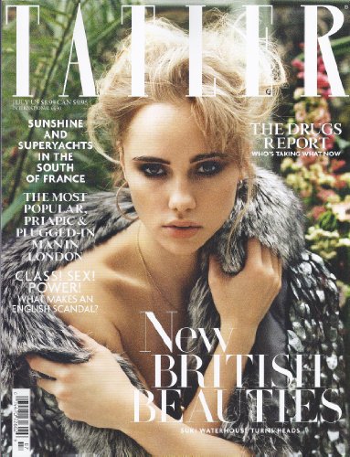 Tatler Magazine (July 2013,Suki Waterhouse)