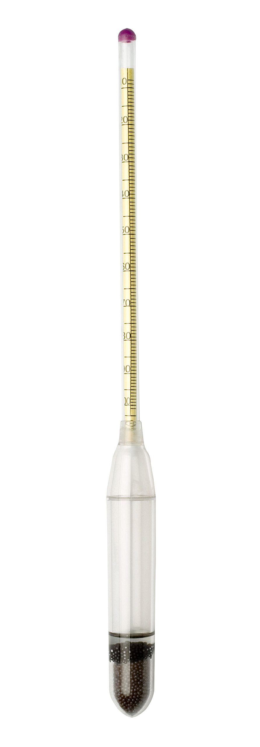 H-B DURAC Salt Brine Shatterproof Plastic Hydrometer; 0/80 Percent by Saturation (B61800-0500)