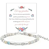 Gifts for Grandma,Christmas Gift Practical Birthday Gifts for Best Grandma Grandmother Valentines Grandma's Mothers Day Ideas Stocking Stuffers Presents from Grandson Bracelets Gift for Women