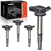 A-Premium Engine Ignition Coil Packs Compatible with Lexus CT200H 2011-2016 Toyota Corolla 2009-2017 Prius Scion IM XD 1.8L 4