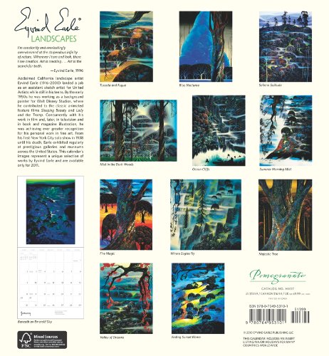 Eyvind Earle: Landscapes 2011 Wall Calendar: Eyvind Earle: 9780764953101:  Amazon.com: Books