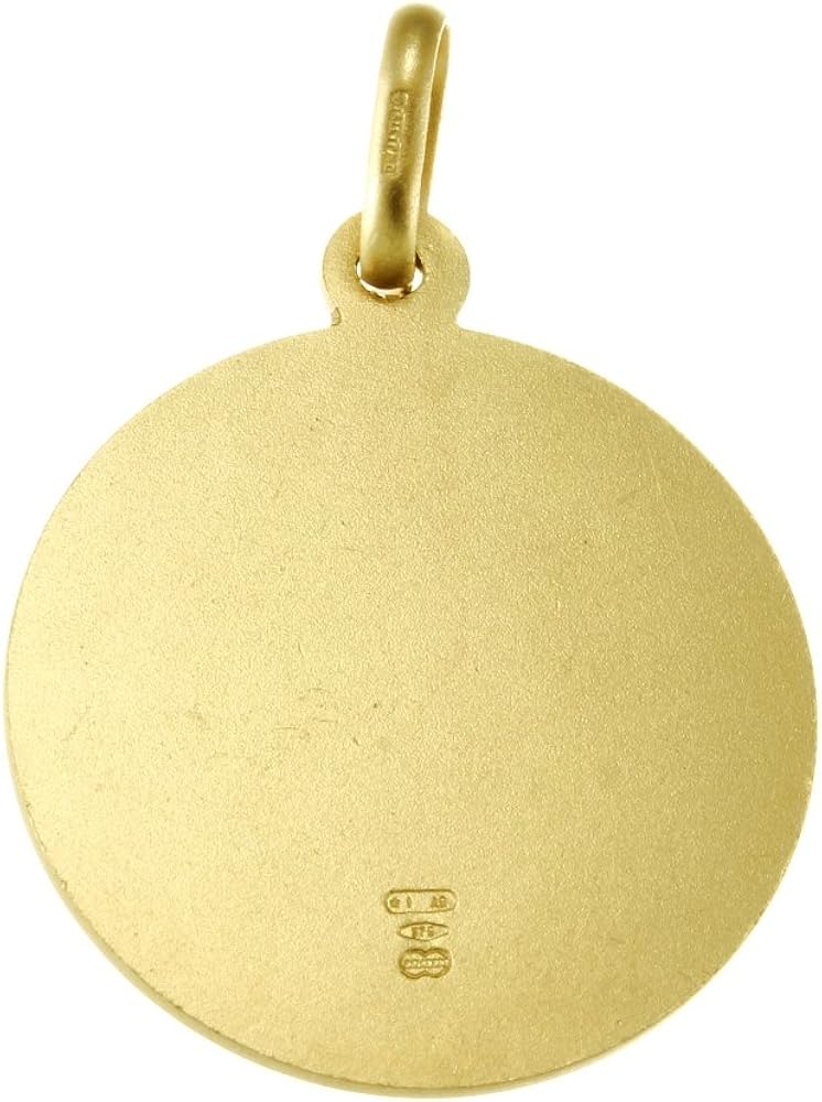 Alexander Castle Children's Small Solid 9ct Gold St Christopher Pendant Medal - 14mm - PENDANT ONLY with Jewellery Gift Box - Image 5
