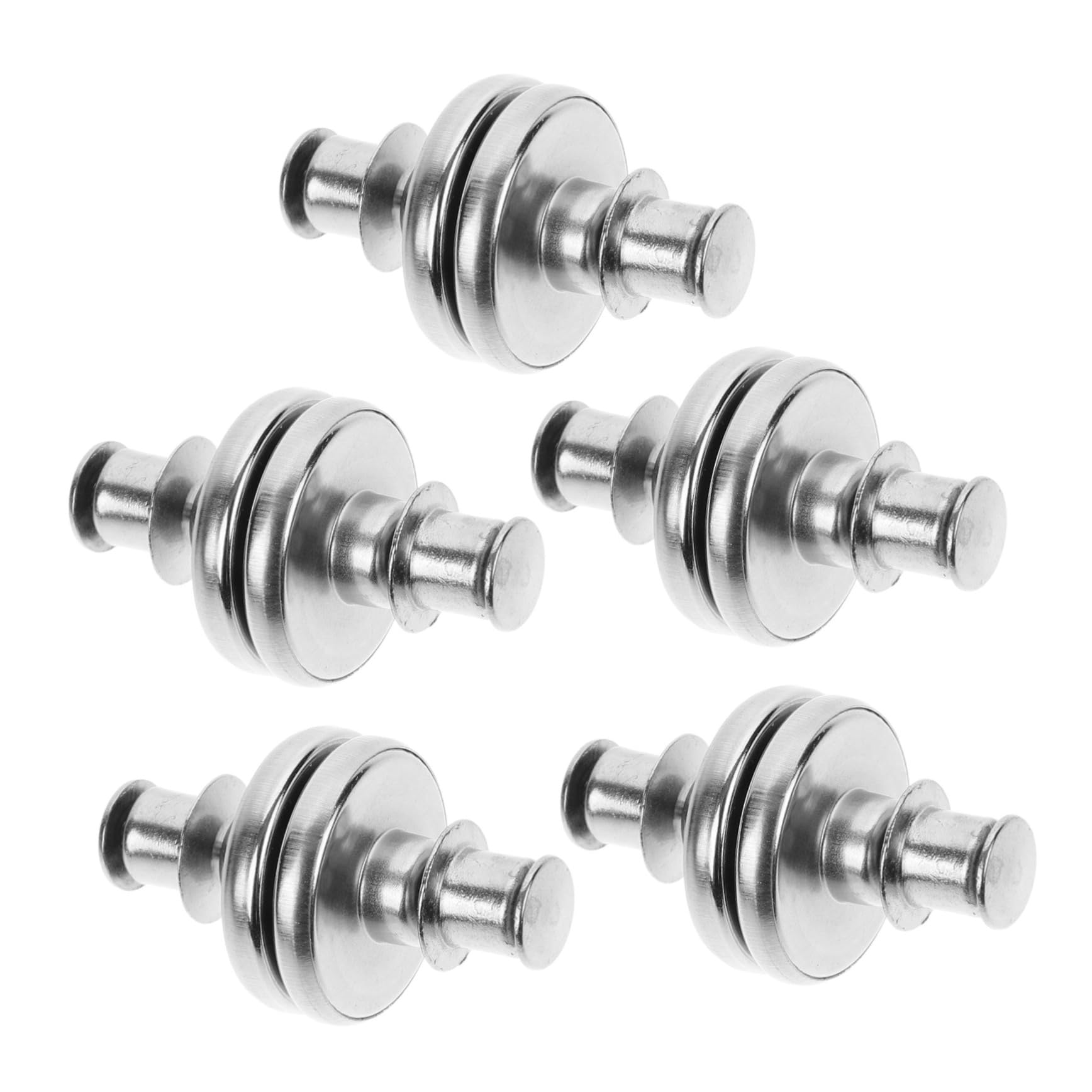 HOMSFOU 10 pairs Removable Magnetic Curtain Buckles Type Curtain Accessories for Easy Closure Light Leakage Prevention Ideal for Home Bedroom Office Bathroom Use