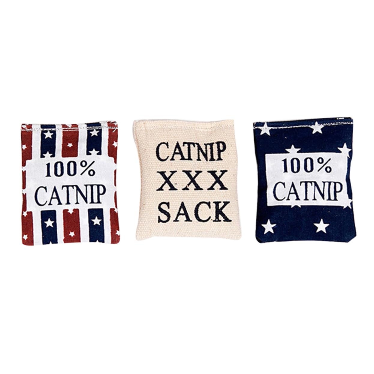 VILLFUL Cat Toys 3pcs Pet Catnip Sack Toy Cat Nip Sack Catnip Bag Packet Cat Toy The Cat Bite Bag Catnip Sack Toys