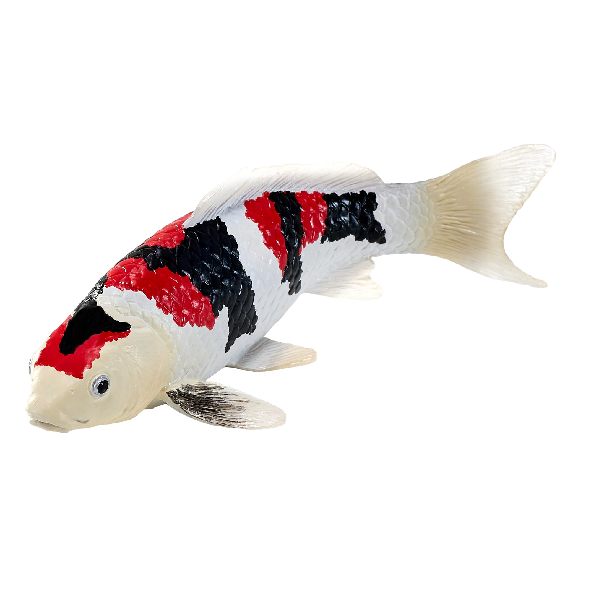 MOJO - Showa Sanshoku Koi | Hand-Painted Toy | Sealife Collection | True to Life & Highly Detailed | Designed in the UK