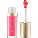 bareMinerals Nourishing Lip Oil, Ultra-Hydrating, Non-Sticky & High-Shine, Clean & Vegan Formula with 9 Botanical Oils & Hyaluronic Acid for Soft, Smooth Lips