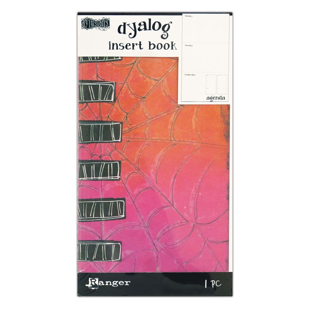 Ranger Dylusions Agenda Insert Book, Paper, Multi-Colour, 21.1 x 11.5 x 0.6 cm