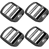 Zinc Alloy Buckles, Metal Ladder Lock Buckle Slider Adjustable for Backpack Strap Accessories 25mm(Black)