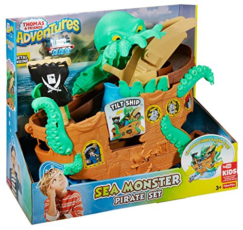 Fisher-Price Thomas & Friends Adventures Sea Monster Pirate Set