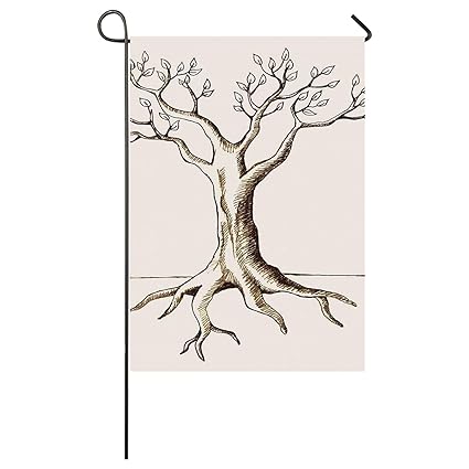Amazoncom C Coaballa Tree Of Life Utility Garden Flag