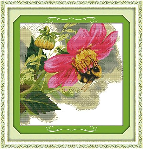 WHEEXLOCK Cross Stitch kit Diligent Bees