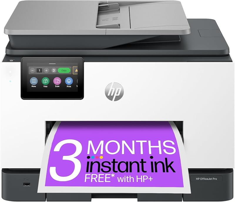HP OfficeJet Pro 9135e All-in-One Printer Colour 25 PPM 2x250 Tray Instant Ink