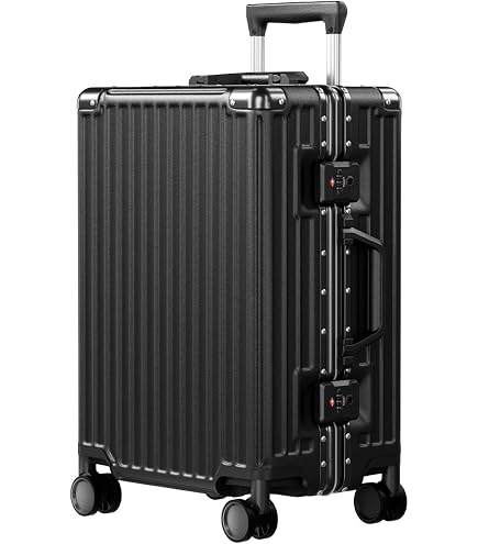 Amazon.com: AnyZip Carry On Luggage PC+ABS Aluminum Frame