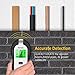 Stud Finder Wall Scanner - 4 in 1 Electronic Stud Sensor Wall Detector Wood Beam Finders Center Finding with Battery and LCD Display for Wood AC Wire Metal Studs Detection