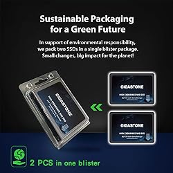 GIGASTONE 2TB NAS SSD Drive (4-Pack) 24/7 Durable