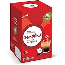 Gimoka – Compatibile Per Lavazza – A Modo Mio – 144 Capsule – Gusto INTENSO – Intensità 12 – Made In Italy