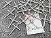 25pcs Christian Cross Charms Pendants for DIY Jewelry Making Accessories By Alimitopia(Antique Silver)