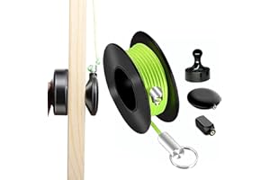 BEBIRD Wiremag Puller,Magnetic Wire Pulling System, Wire Routing Magnet Tool Kit with Handle, Wall Electrical Cable Navigation System, Suitable for Solving Threading Problems1