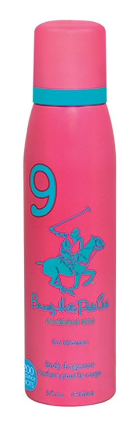 Beverly Hills Polo Club 9 Fragrance Spray for Women, 150ml
