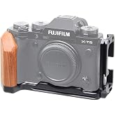 ANNTERY Quick Release Plate for Camera Fujifilm X-T5 Camera Hand Grip for Fuji Fujifilm X-T5, Aluminum Alloy Video Bracket Accessories, Aluminum Alloy Camera Rig for Fujifilm XT5-A008