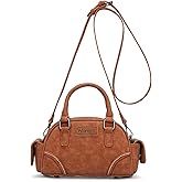 Wrangler Dakota Small Crossbody Purse Vintage Top Handle Bag with Detachable Strap