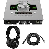 Universal Audio Apollo Twin X DUO G2 Audio Interface w/UAD Analog Classics, Bundle With Turnstile Audio Headphones, XLR M to F Cable 25' (Essentials Edition)